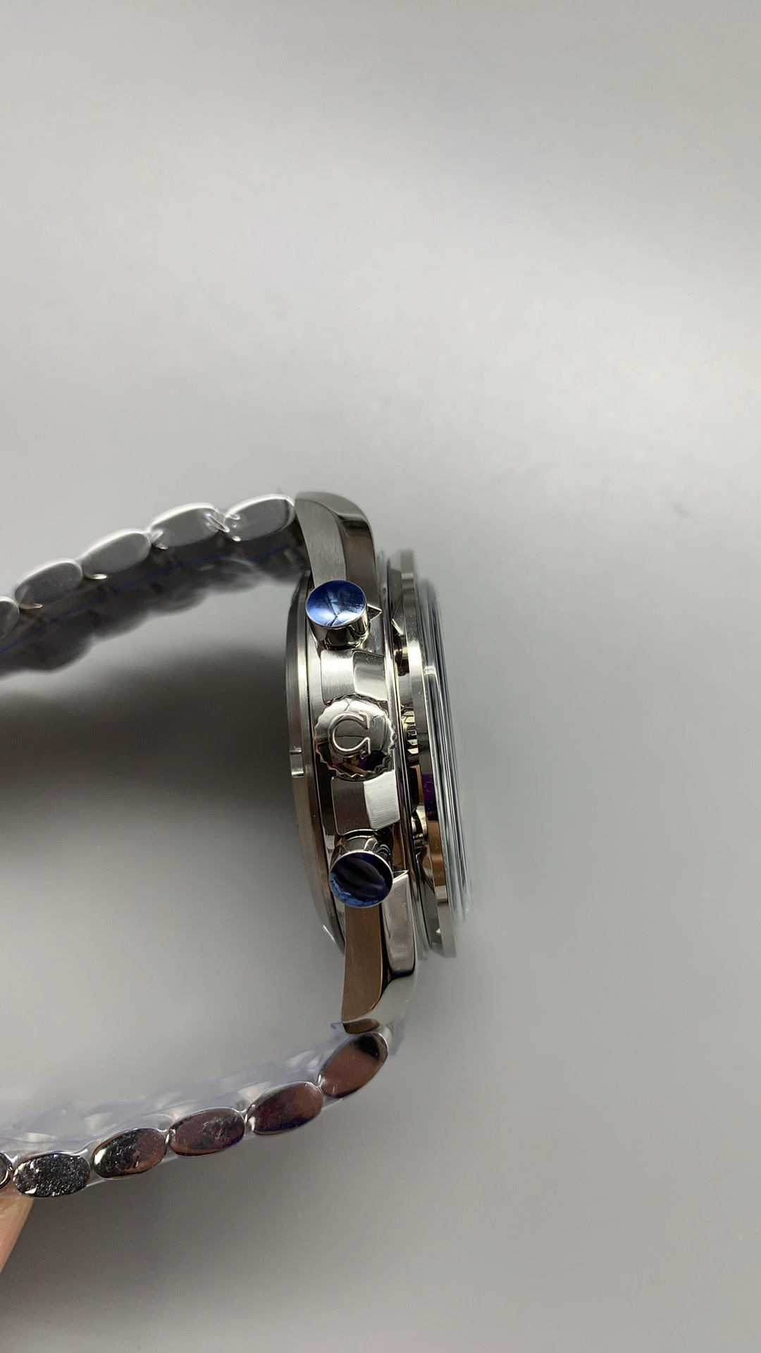 952f365a88594d58f4604bcfbc774690 Omega Speedmaster Professional – Classic Black Dial with Stainless Steel Bracelet - 图片 1