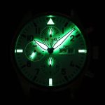 IWC Schaffhausen Pilot’s Watch Chronograph – White Dial with Blue Hands and Black Leather Strap - 图片 7