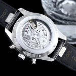 IWC Schaffhausen Pilot’s Watch Chronograph – White Dial with Blue Hands and Black Leather Strap - 图片 5