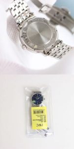 IWC Schaffhausen Portofino Automatic Watch – White Dial with Roman Numerals and Stainless Steel Bracelet - 图片 6