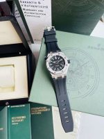 Audemars Piguet Royal Oak Offshore – Men's Black Dial with Stainless Steel Case and Rubber Strap, 300m Water Resistance - 图片 7