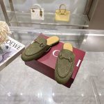 Gucci Beige Suede Loafers – Iconic Horsebit Buckle, Premium Leather, Original Box & Dust Bag - 图片 7