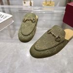 Gucci Beige Suede Loafers – Iconic Horsebit Buckle, Premium Leather, Original Box & Dust Bag