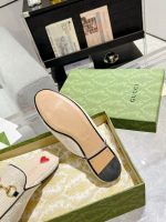 Gucci Crystal-Embellished Loafers – Sparkling Rhinestone Design, Horsebit Buckle, Multiple Colors, Original Box & Dust Bag - 图片 8