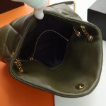 Saint Laurent-Style Tote Bag – Burgundy Quilted Leather with Metallic YSL Logo & Dual Handles – Designer-Inspired Work & Travel Bag for Women - 图片 8