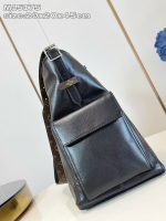 Louis Vuitton-Style Keepall Mini Bag – Black Monogram Canvas with Full-Metal Hardware - 图片 10