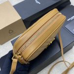 Saint Laurent-Style Tote Bag – Burgundy Quilted Leather with Metallic YSL Logo & Dual Handles – Designer-Inspired Work & Travel Bag for Women - 图片 6