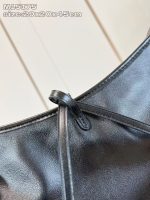 Louis Vuitton-Style Keepall Mini Bag – Black Monogram Canvas with Full-Metal Hardware - 图片 9