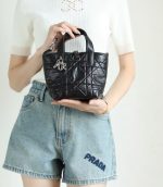 Dior Mini Lady Dior Bag – Quilted Leather, Iconic Logo Charm, Structured Silhouette, Designer Tote with Top Handle - 图片 8