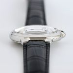 Cartier Ballon Bleu – Women's Stainless Steel Automatic Watch with Silver Dial, Roman Numerals, and Black Alligator Strap - 图片 2