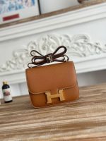 Hermès Mini Constance Bag – 15 Color Options, Bow Strap Design, H Clasp, Compact Luxury Handbag - 图片 16