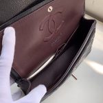 Chanel-Style Classic Flap Bag – Black Caviar Leather with Silver-Tone CC Logo & Timeless Quilted Design - 图片 9