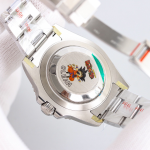 Rolex GMT-Master II Replica Watch – Pepsi Blue & Red Bezel, Black Dial, Stainless Steel Oyster Bracelet - 图片 2