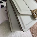 Dolce & Gabbana-Style Mini Flap Bag – Saffiano Leather with Gold-Tone Logo Plate (6 Colors Available) - 图片 13