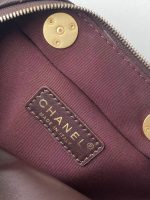 Chanel-Style Mini Oval Bag – Velvet Quilted Design with Top Handle & Gold-Tone Chain (6 Colors Available) - 图片 10