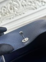 Hermès Lindy 24 Bag – 32 Color Options, Togo Leather, Iconic Saddle Shape, Designer Handbag - 图片 13