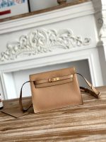 Hermès Mini Kelly Pochette – Multi-Color Options, Togo Leather, Shoulder Strap, Iconic Clasp, Elegant Everyday Bag - 图片 10