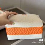 Hermès Mini Tote Bag – Multi-Color Options, Embroidered H Logo, Cotton Canvas & Woven Handle, Iconic Style - 图片 2
