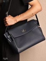 Hermès Mini Kelly 20 Bag – Men’s Edition, Crossbody Design, Togo Leather, Silver Hardware, Elegant Everyday Accessory - 图片 11