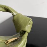 Bottega Veneta Crocodile-Embossed Knot Bag – Bold Colors, Alligator Texture, Designer Hobo, Luxury Handbag - 图片 15