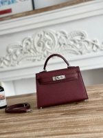 Hermès Kelly Mini Bag – Multi-Color Options, Epsom Leather, Iconic Clasp, Timeless Luxury Handbag - 图片 16