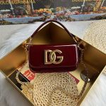 Dolce & Gabbana-Style Mini Chain Bag – Leather with Gold-Tone DG Logo Clasp - 图片 13