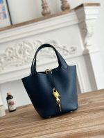 Hermès Picotin 18 Bag – 24 Color Options, Togo Leather, Iconic Clasp, Compact Bucket Style, Designer Handbag - 图片 9