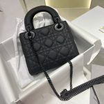 Dior Mini Lady Dior Bag – Quilted Leather, Iconic Ring Handle, Chain Strap, Designer Tote with Structured Silhouette - 图片 10