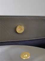 Saint Laurent-Style Tote Bag – Burgundy Quilted Leather with Metallic YSL Logo & Dual Handles – Designer-Inspired Work & Travel Bag for Women - 图片 8