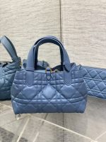 Dior Diorama Bag – Quilted Leather, Iconic Dior Logo Charm, Structured Silhouette, Designer Handbag with Top Handle - 图片 10