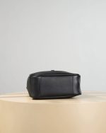 Saint Laurent-Style Tote Bag – Burgundy Quilted Leather with Metallic YSL Logo & Dual Handles – Designer-Inspired Work & Travel Bag for Women - 图片 10