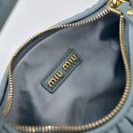 Miu Miu-Style Quilted Mini Bag – Iconic Diamond Stitching, Metallic Logo Detail, Designer Handbag with Detachable Strap in Multiple Colors - 图片 8