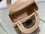 Dior Mini Lady Dior Bag – Quilted Leather, Iconic Ring Handle, Chain Strap, Designer Tote with Structured Silhouette - 图片 9