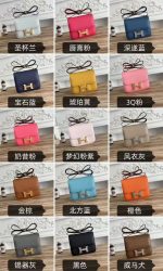 Hermès Mini Constance Bag – 15 Color Options, Bow Strap Design, H Clasp, Compact Luxury Handbag - 图片 12