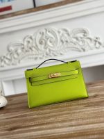 Hermès Kelly Mini Bag – "First-Generation Palm Texture" Leather, 18 Color Options, Iconic Clasp, Handcrafted Luxury - 图片 13