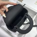 Dior Mini Lady Dior Bag – Quilted Leather, Iconic Ring Handle, Chain Strap, Designer Tote with Structured Silhouette - 图片 7