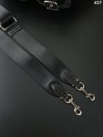 COACH Ashton Baguette 25 – Denim Canvas, Motorcycle-Style Buckles, Iconic Signature Print, Mini Crossbody Bag - 图片 6