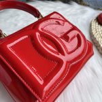 Dolce & Gabbana-Style Mini DG Logo Bag – High-Gloss Patent Leather with 3D Embossed Logo - 图片 10