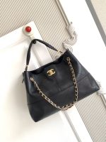 Chanel-Style Classic Hobo Bag Collection – Multi-Color Quilted Leather with Gold-Tone Chain & CC Logo - 图片 16