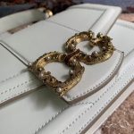 Dolce & Gabbana-Style Mini Flap Bag – Saffiano Leather with Gold-Tone Logo Plate (6 Colors Available) - 图片 12