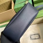 Gucci-Style Mini Crossbody Bag – Black Quilted Leather with 3D Interlocking GG Logo, Tassel Detail & Adjustable Strap - 图片 6