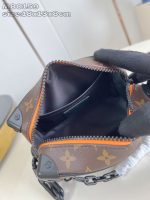 Louis Vuitton-Style Keepall Mini Bag – Black Monogram Canvas with Full-Metal Hardware - 图片 9