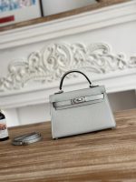 Hermès Kelly Mini Bag – Multi-Color Options, Epsom Leather, Iconic Clasp, Timeless Luxury Handbag - 图片 10