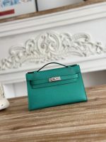 Hermès Kelly Mini Bag – "First-Generation Palm Texture" Leather, 18 Color Options, Iconic Clasp, Handcrafted Luxury - 图片 19