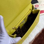 Dolce & Gabbana-Style Mini Flap Bag – Saffiano Leather with Gold-Tone Logo Plate (8 Colors Available) - 图片 13