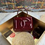Dolce & Gabbana-Style Mini DG Logo Bag – High-Gloss Patent Leather with 3D Embossed Logo - 图片 14