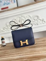Hermès Mini Constance Bag – 15 Color Options, Bow Strap Design, H Clasp, Compact Luxury Handbag - 图片 14