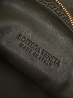 Bottega Veneta Olive Green Intrecciato Knot Bag – Iconic Weave, Artistic Handle, Leather Hobo, Designer Handbag - 图片 6