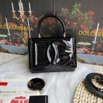 Dolce & Gabbana-Style Mini DG Logo Bag – High-Gloss Patent Leather with 3D Embossed Logo - 图片 7