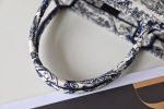 Dior Book Tote Bag – Toile de Jouy Print, Structured Canvas, Iconic Dior Design, Designer Tote with Top Handles - 图片 2